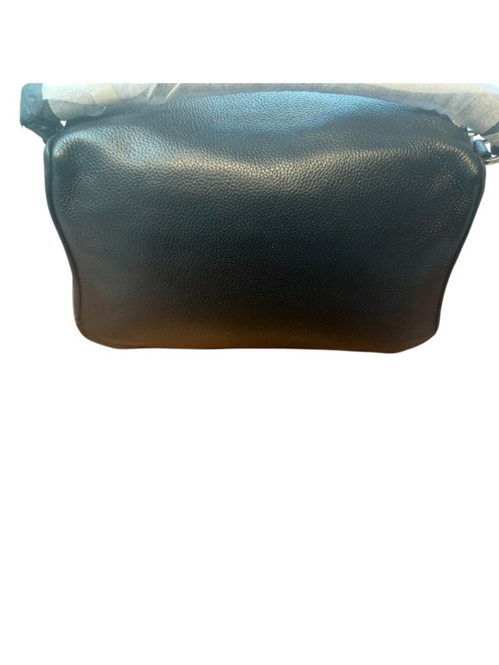 Walter Baker Jagger Leather Crossbody Bag Black Woven Handle Designer NEW - Picture 9 of 11